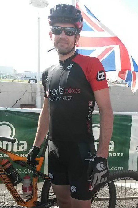 A frontal shot of Scott Cornish